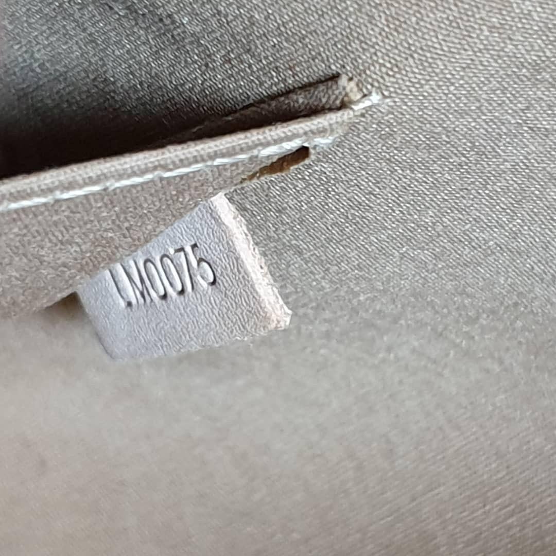 Louis Vuitton W Maple Drive Florentine Monogram Tot Beige Patent Leather Tote 5