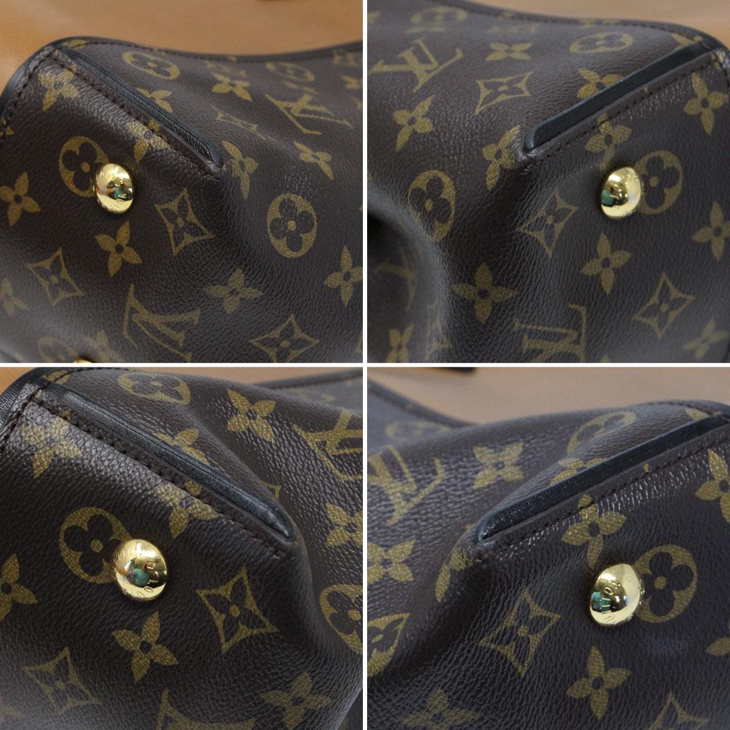 Louis Vuitton W Noisette PM Tote Bag in Dust Bag In Good Condition In Boca Raton, FL