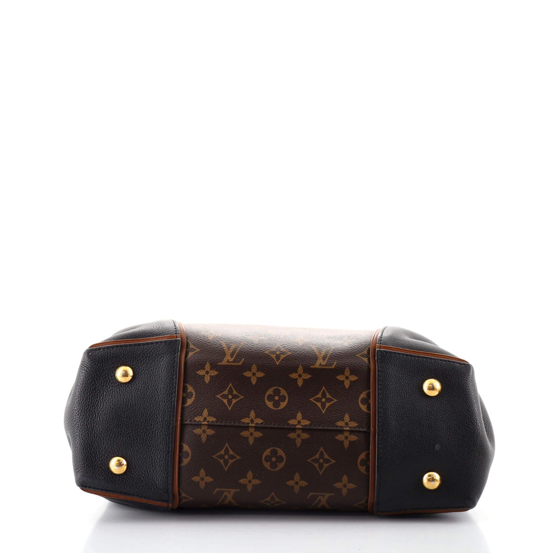 Women's or Men's Louis Vuitton W Tote Monogram Canvas and Leather PM