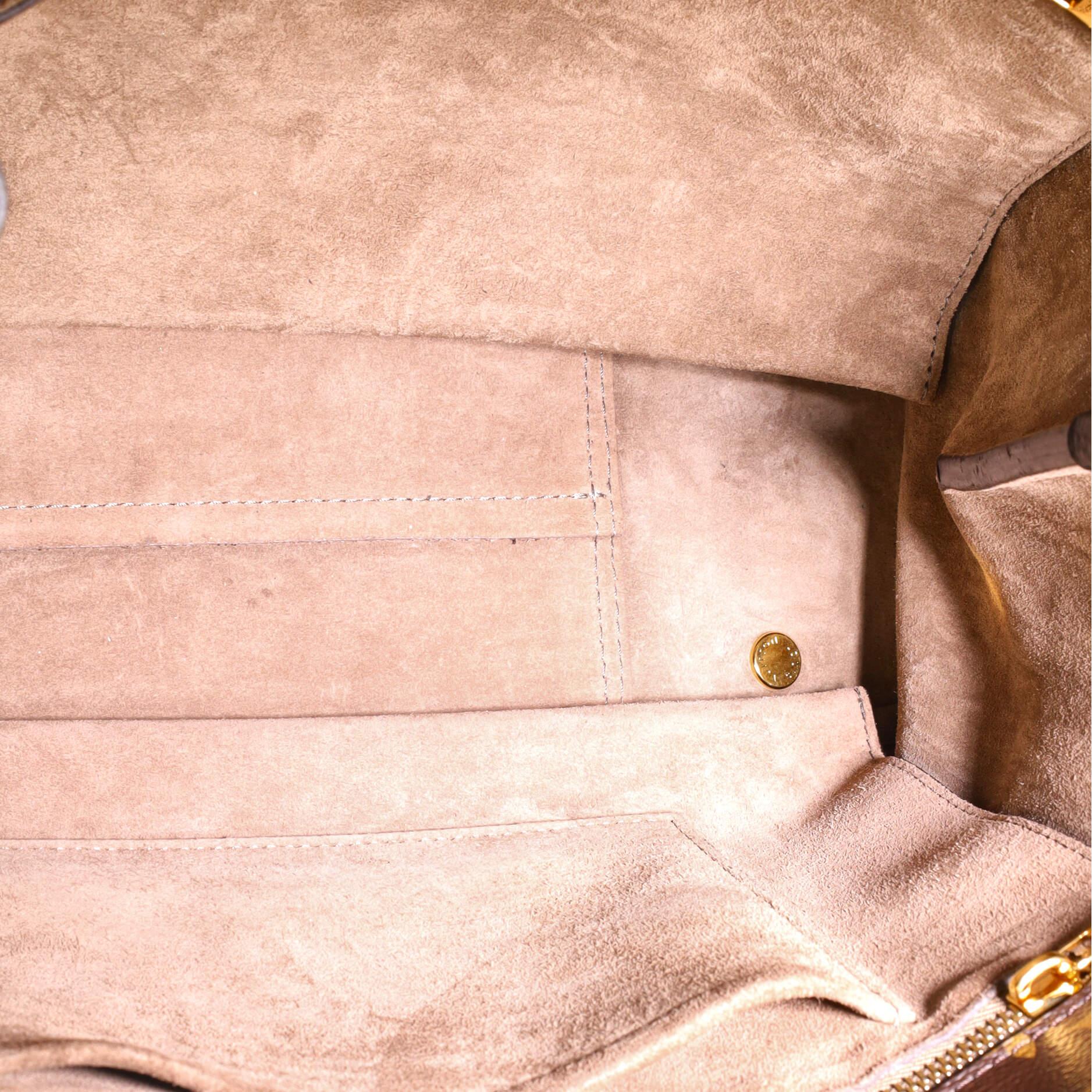 Louis Vuitton W Tote Monogram Canvas and Leather PM 1