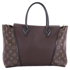 Louis Vuitton W Tote Monogram Canvas and Leather PM