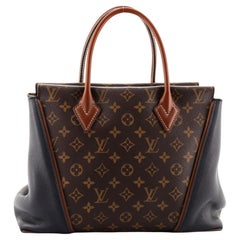 Louis Vuitton W Tote Monogram Canvas and Leather PM at 1stDibs