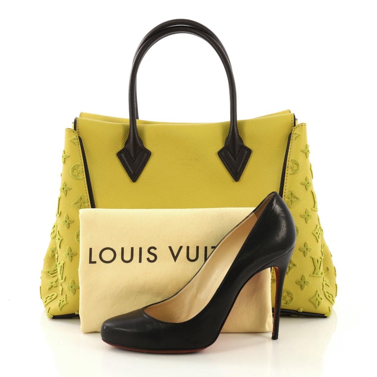 Louis Vuitton Paprika Veau Cachemire Calfskin Leather W PM Bag