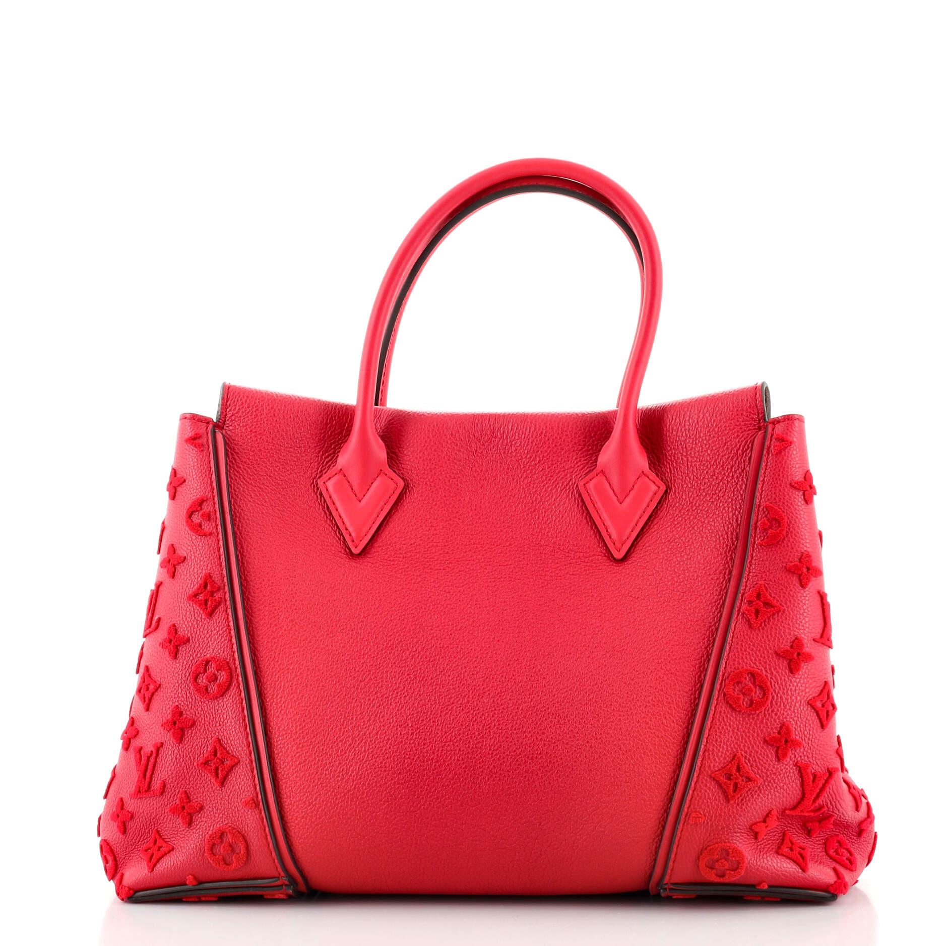 Louis Vuitton W Tote Veau Cachemire Kalbsleder PM im Zustand „Gut“ in NY, NY