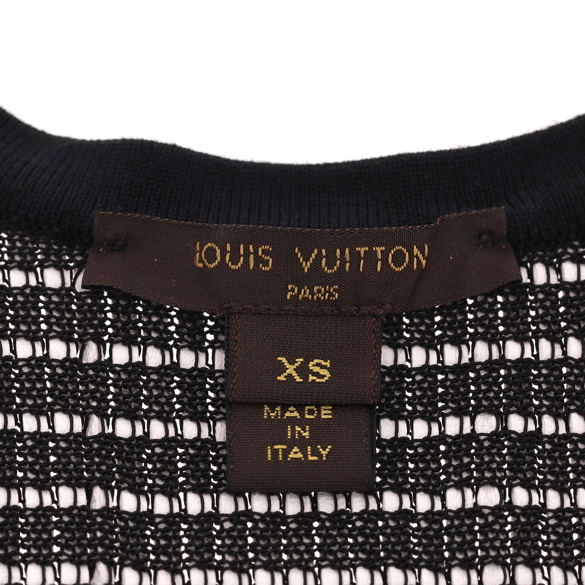 Louis Vuitton Waffle Texture Lambskin Tank Top With A Size Zip For Sale 2