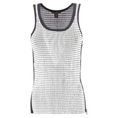 Louis Vuitton Waffle Texture Lambskin Tank Top With A Size Zip