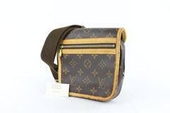 Louis Vuitton Waist Bosphore Monogram 227801 Brown Coated Canvas Cross Body Bag