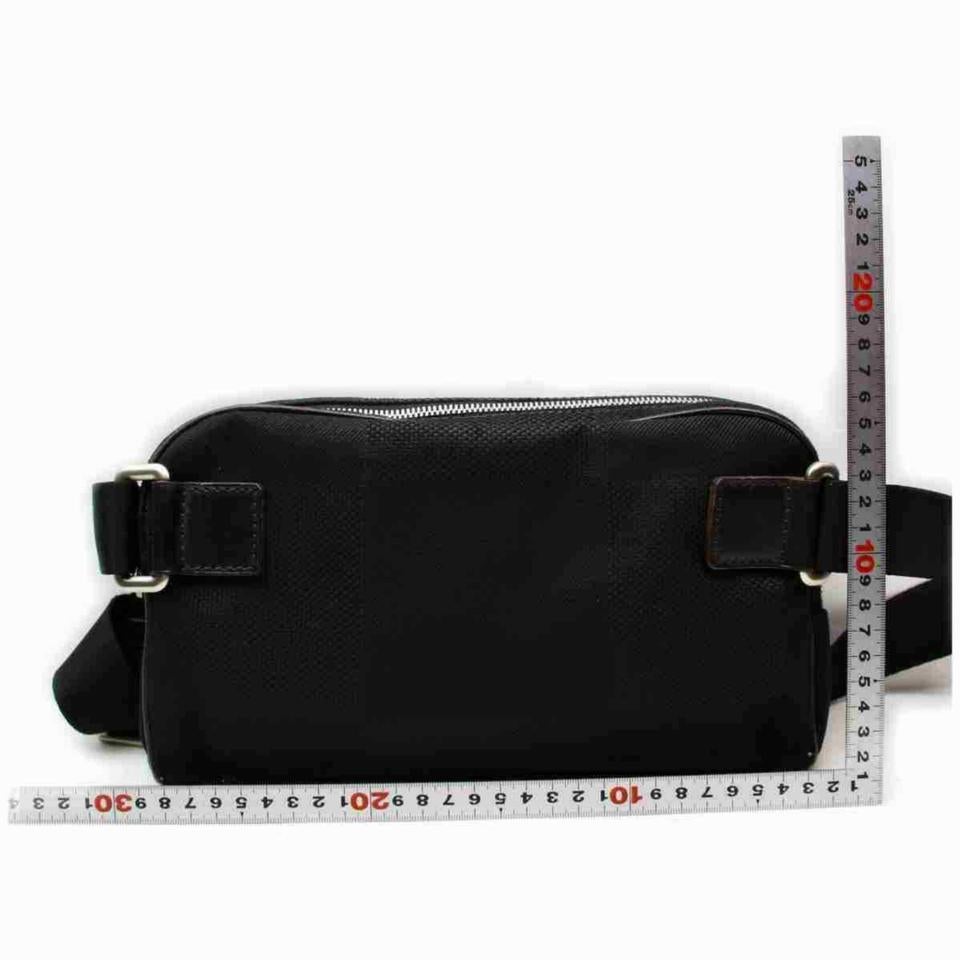 Women's Louis Vuitton Waist Pouch Bumbag Fanny Pack Black Damier Geant 859198