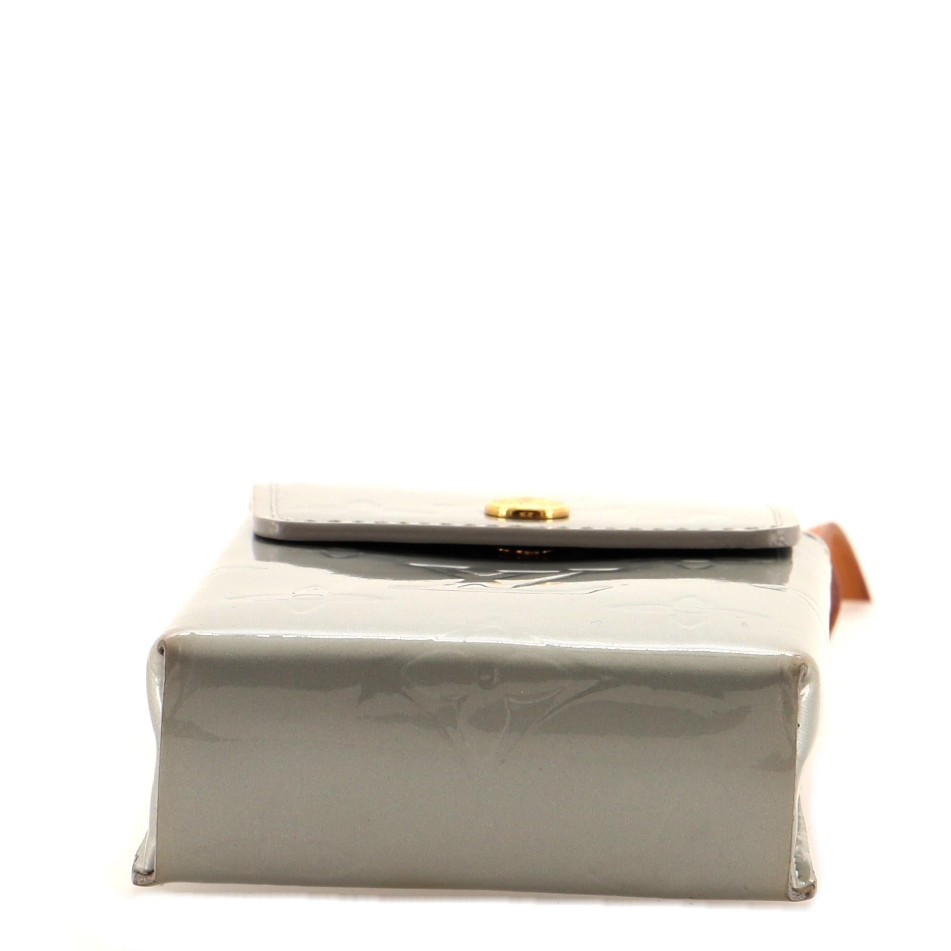 Louis Vuitton Walker Cigarette Case Holder Monogram Vernis Mini In Good Condition In NY, NY