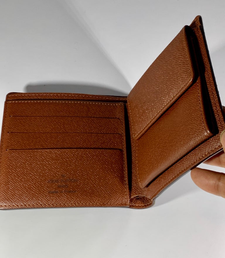 Louis Vuitton MARCO Wallet Billfold Monogram VIntage Authentic CT