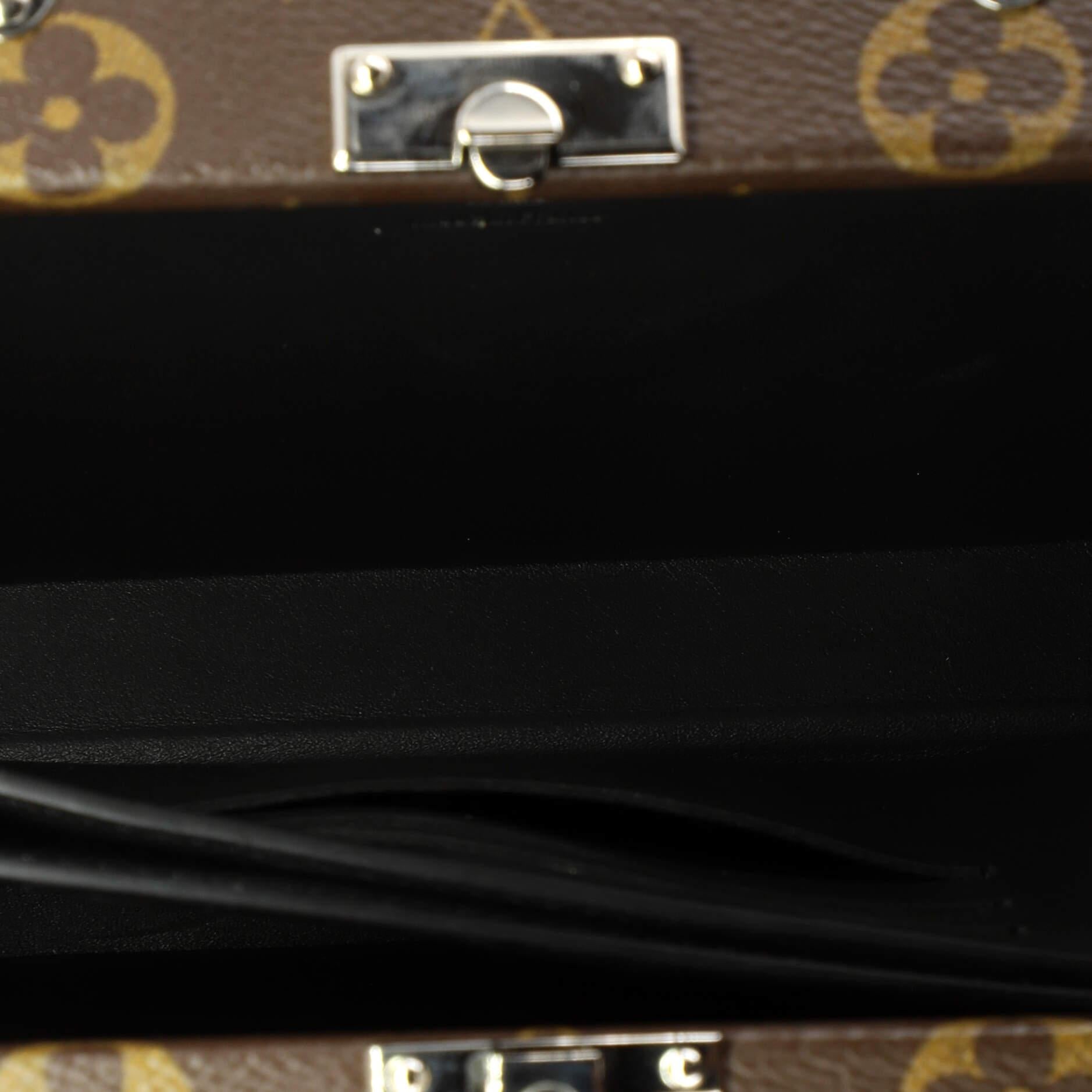 Louis Vuitton Wallet Trunk Clutch Macassar Monogram Canvas 1