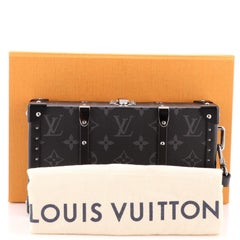 Louis Vuitton Portafoglio Trunk Clutch Monogram The Eclipse Tela