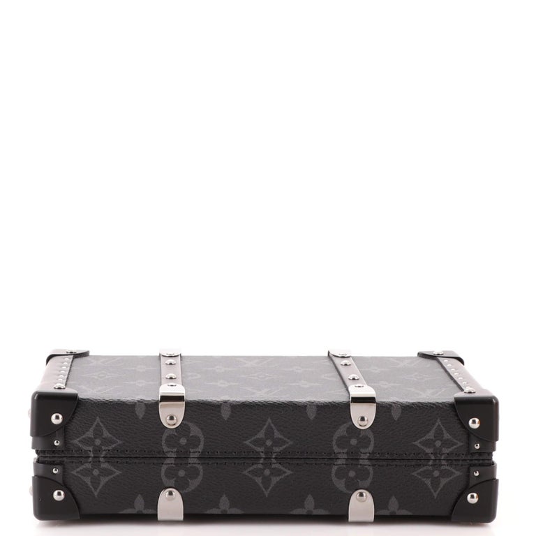 Louis Vuitton Monogram Eclipse Wallet Trunk Clutch Bag Leather