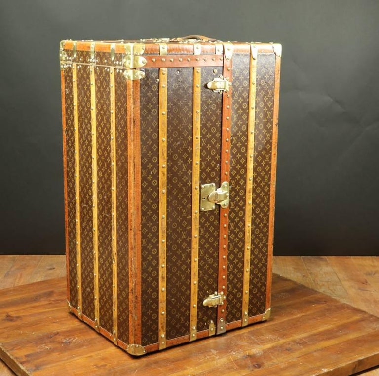 Wardrobe Louis Vuitton Trunk For Sale at 1stDibs