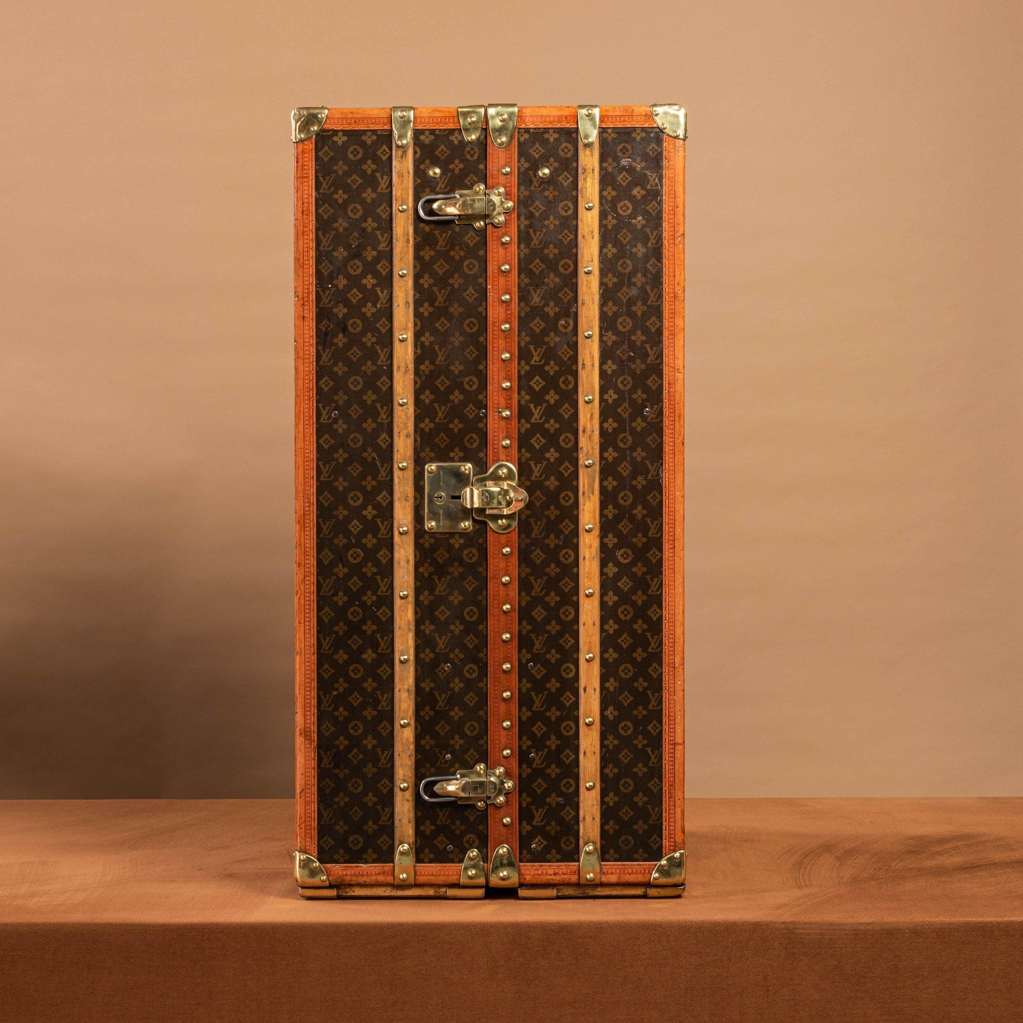 Louis Vuitton Wardrobe Trunk, Circa 1940 2
