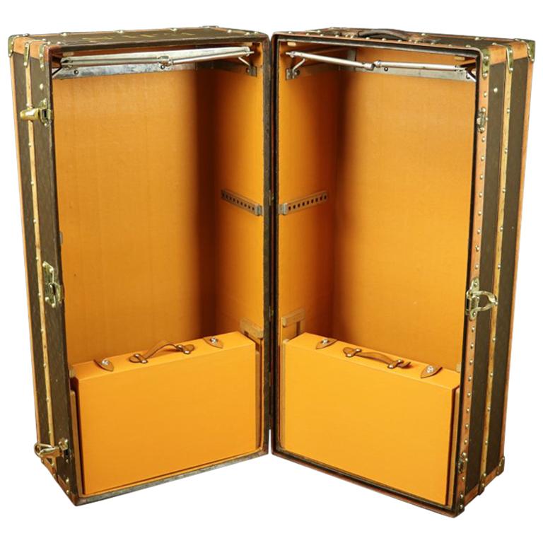 Louis Vuitton Wardrobe Trunk Double Wardrobe At 1stdibs