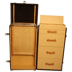 Louis Vuitton Wardrobe Trunk, Louis Vuitton Steamer Trunk, Vuitton Trunk