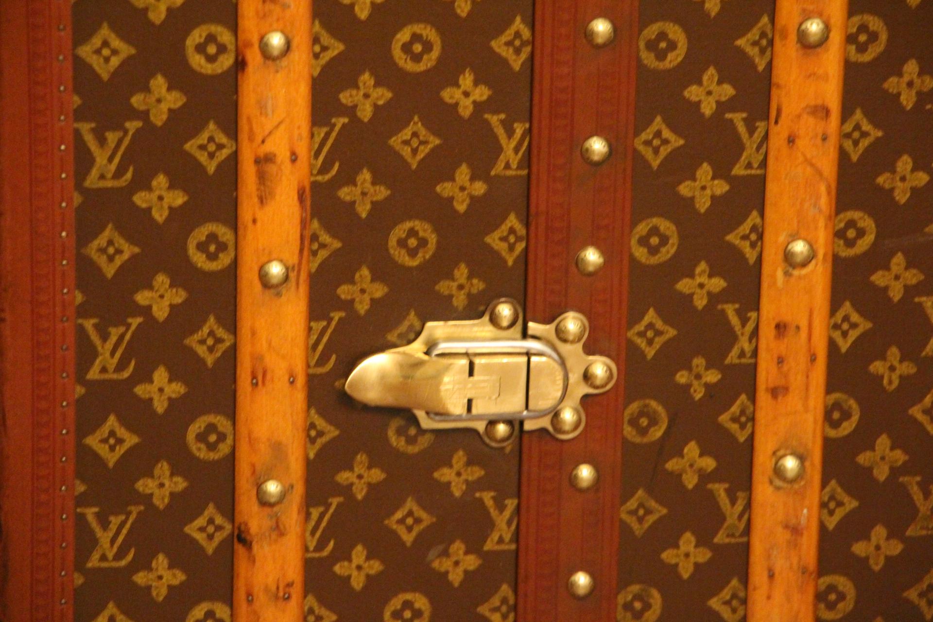 Louis Vuitton Wardrobe Trunk, Louis Vuitton Steamer Trunk with Double Hanging 1