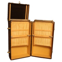 Louis Vuitton Wardrobe Trunk, Louis Vuitton Steamer Trunk with Double Hanging