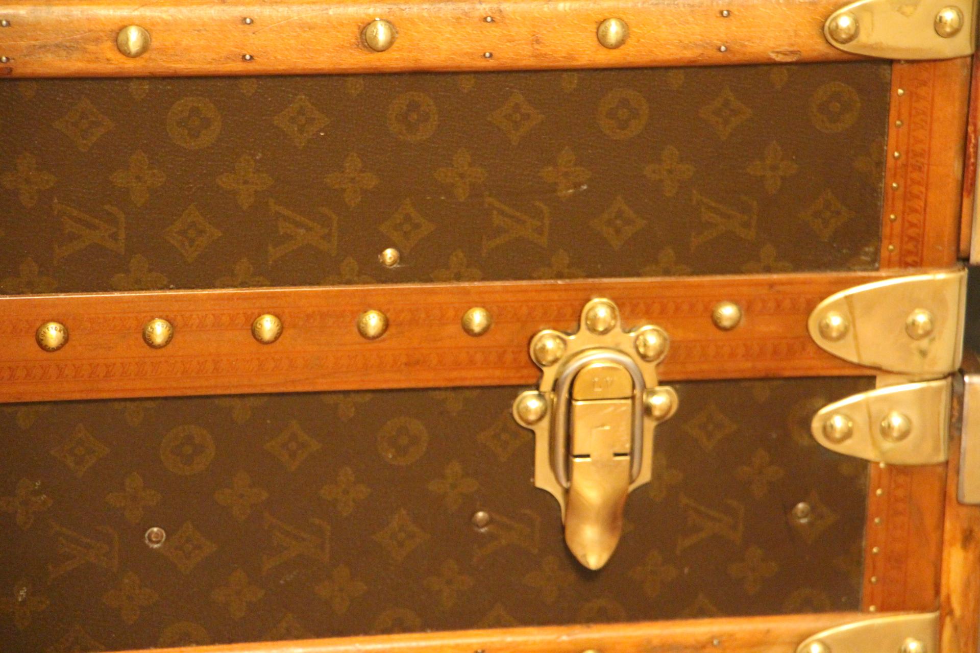 Louis Vuitton Wardrobe Trunk, Louis Vuitton Steamer Trunk, John Moffat Vuitton 1