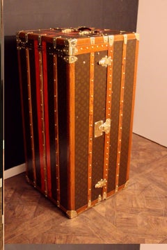 Louis Vuitton Wardrobe Trunk, Louis Vuitton Steamer Trunk, John Moffat Vuitton
