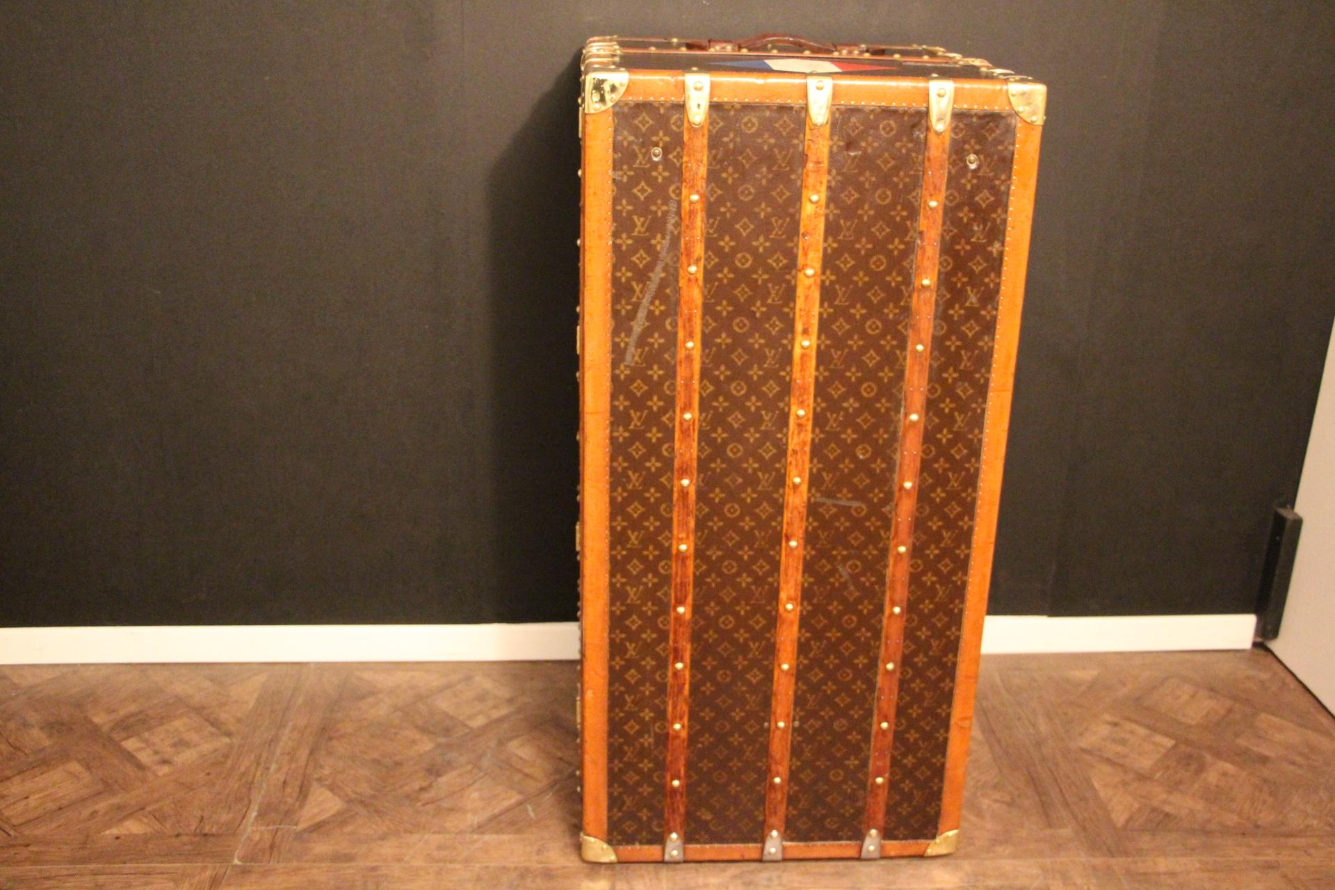 Louis Vuitton Wardrobe Trunk, Louis Vuitton Trunk, Louis Vuitton Steamer Trunk 1