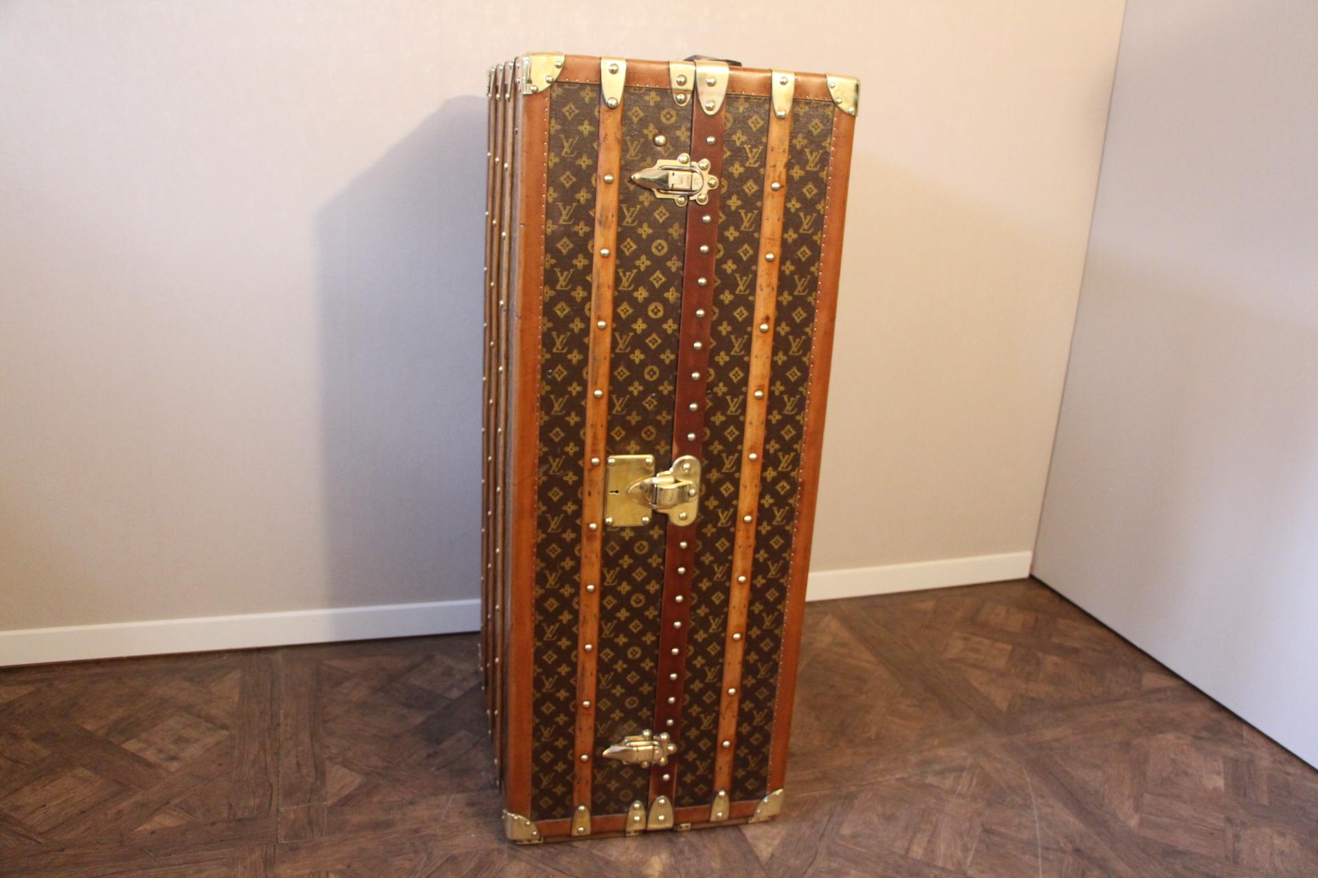 Louis Vuitton Wardrobe Trunk, Louis Vuitton Trunk, Louis Vuitton Steamer Trunk 3