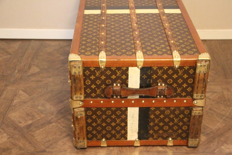 Lot - Louis Vuitton Wardrobe Steamer Trunk, Serial Number 350391, Retailed  by Marshall Field & Company, Chicago, Circa 1914