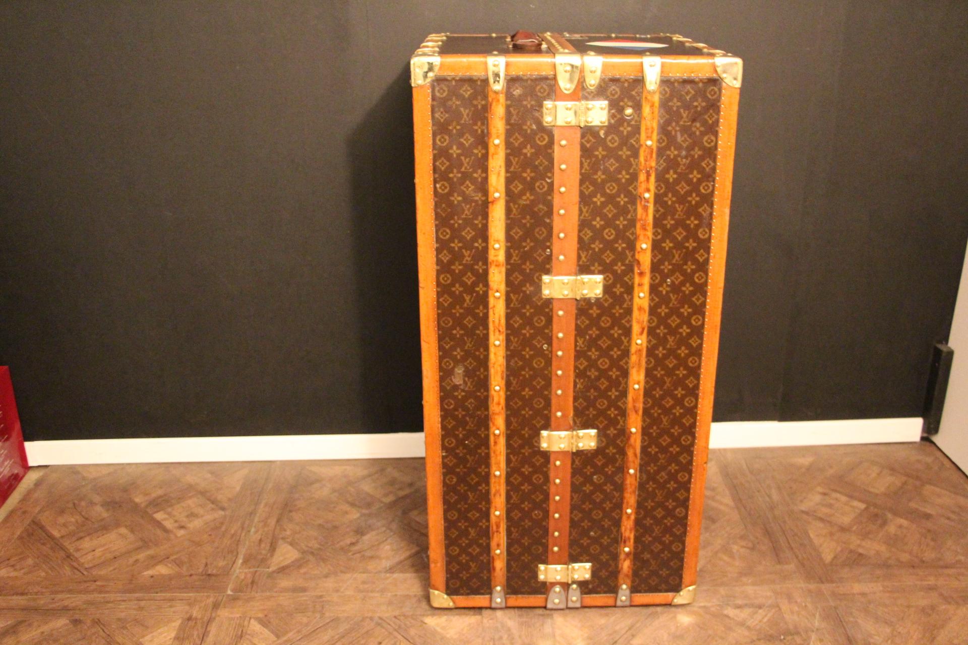 Louis Vuitton Wardrobe Trunk, Louis Vuitton Trunk, Louis Vuitton Steamer Trunk 2