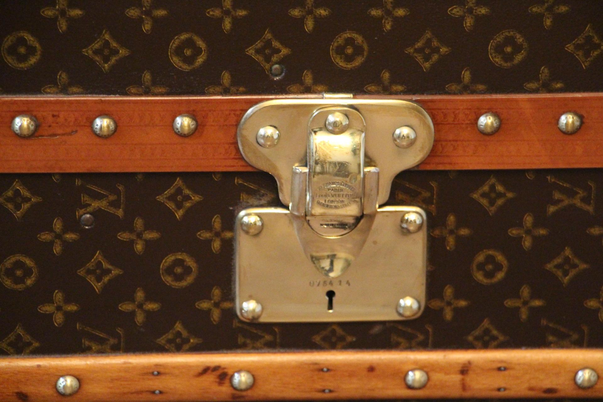 20th Century Louis Vuitton Wardrobe Trunk, Louis Vuitton Trunk, Louis Vuitton Steamer Trunk