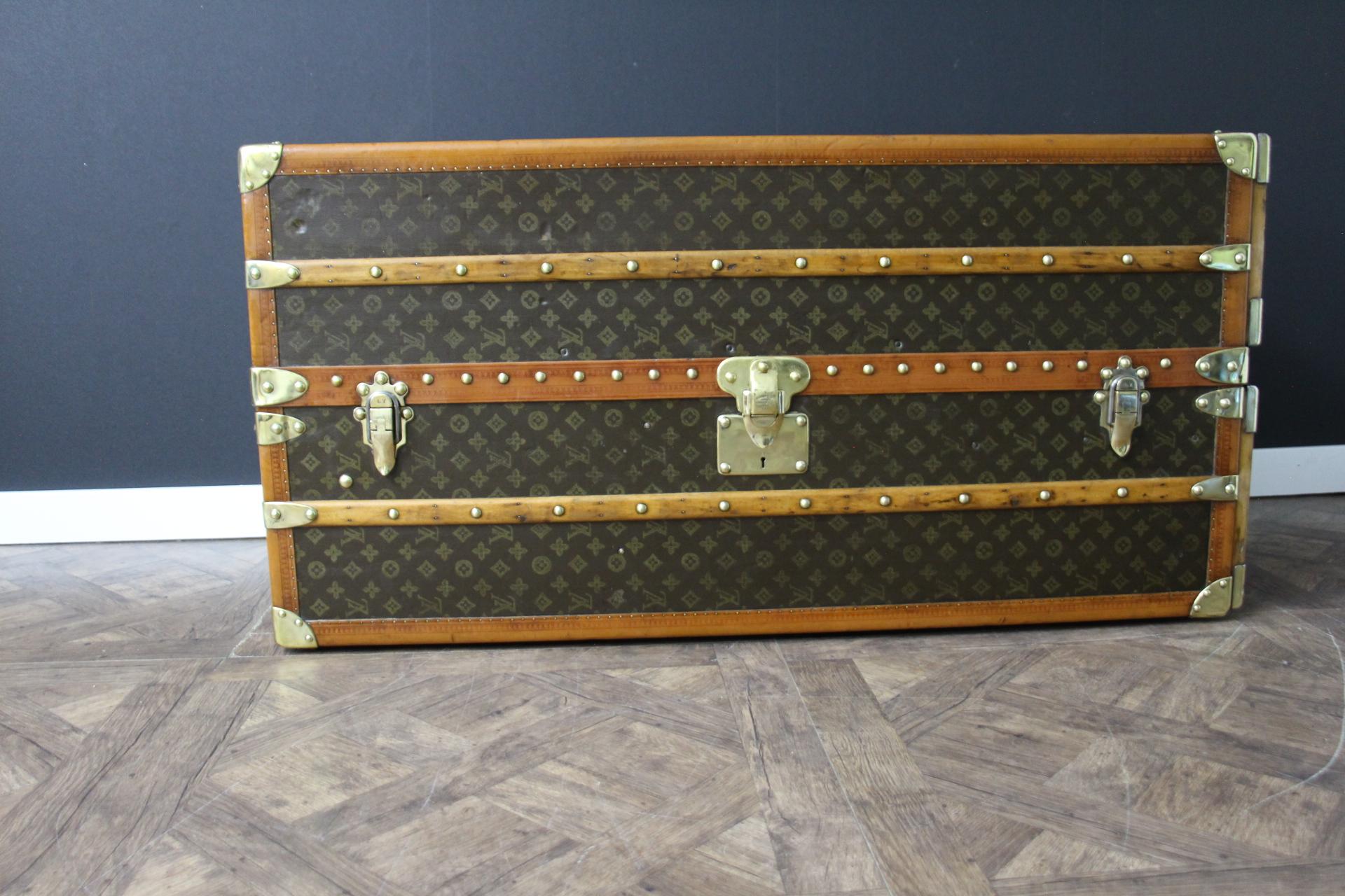 Louis Vuitton Kleiderschrank-Koffer, Vuitton-Koffer, 55 cm Louis Vuitton-Dampfer-Koffer (20. Jahrhundert) im Angebot