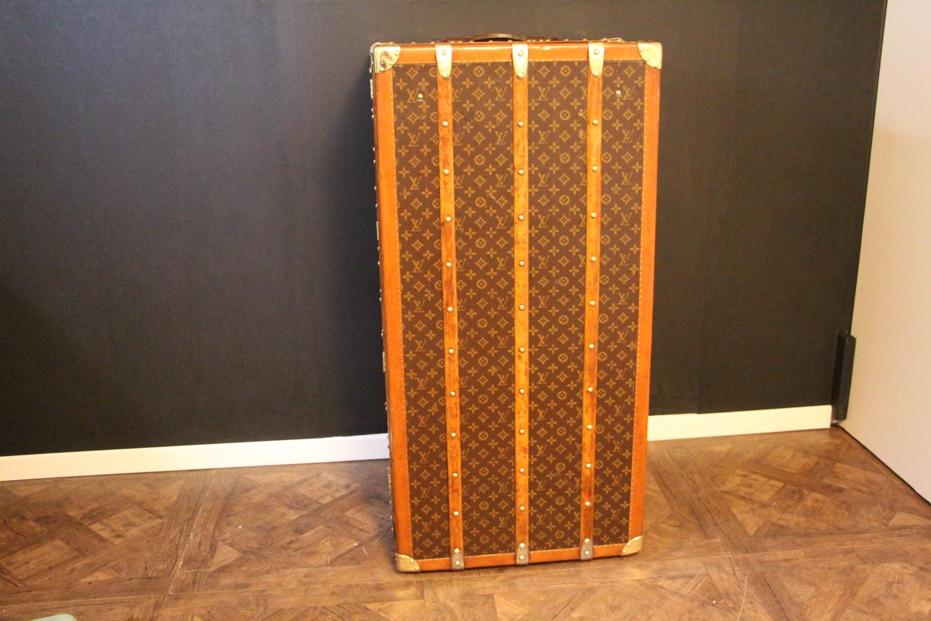 Louis Vuitton Wardrobe Trunk, Vuitton Trunk, Louis Vuitton Steamer Trunk 9