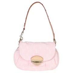 Louis Vuitton Washed Pink Monogram Denim Sunset