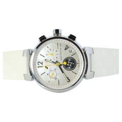 Louis Vuitton Watch. LV Tambour Cup Q11BA Chronograph Quartz