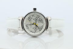 Reloj Louis Vuitton. LV Taza de tambor Q121C Esfera MOP Cuarzo