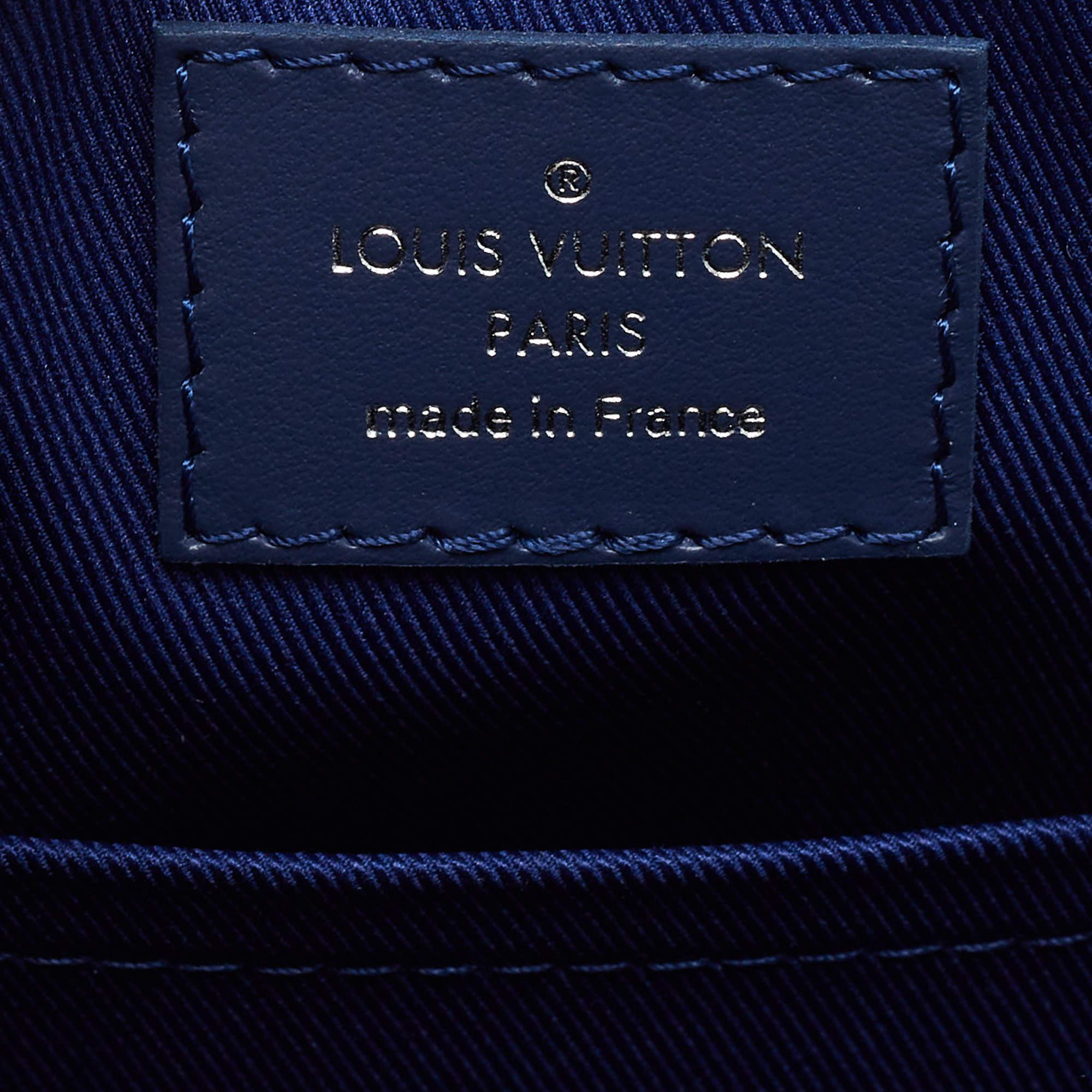 Louis Vuitton Water Bleu Monogram Canvas City Keepall Bag In Excellent Condition In Dubai, Al Qouz 2
