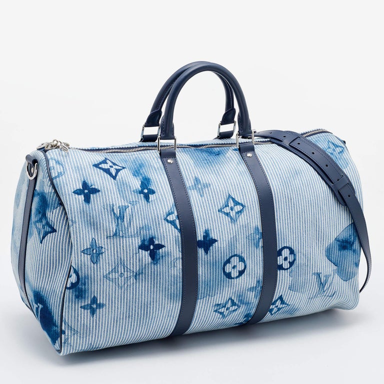 Louis Vuitton Keepall Bandouliere Bag Monogram Denim 50 at 1stDibs  louis  vuitton denim duffle bag, louis vuitton duffle bag, louis vuitton denim  keepall