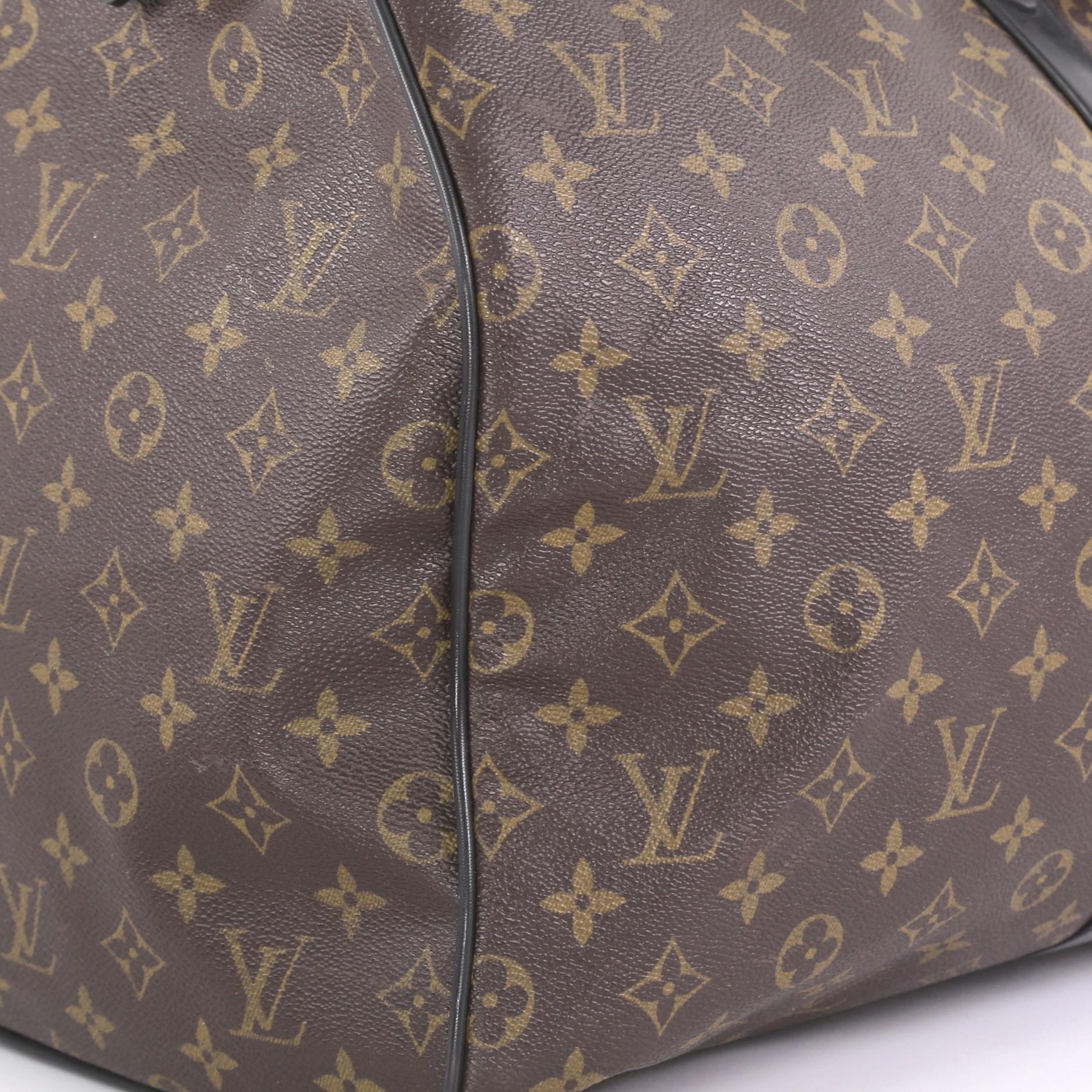 Louis Vuitton Waterproof Keepall Bandouliere Bag Monogram Canvas 55 at