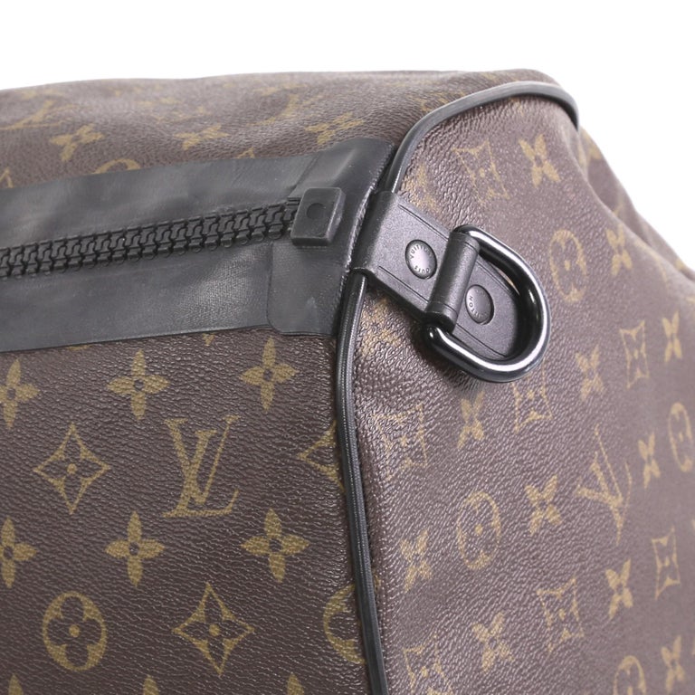 Louis Vuitton Waterproof Keepall Bandouliere Bag Monogram Canvas 55 at