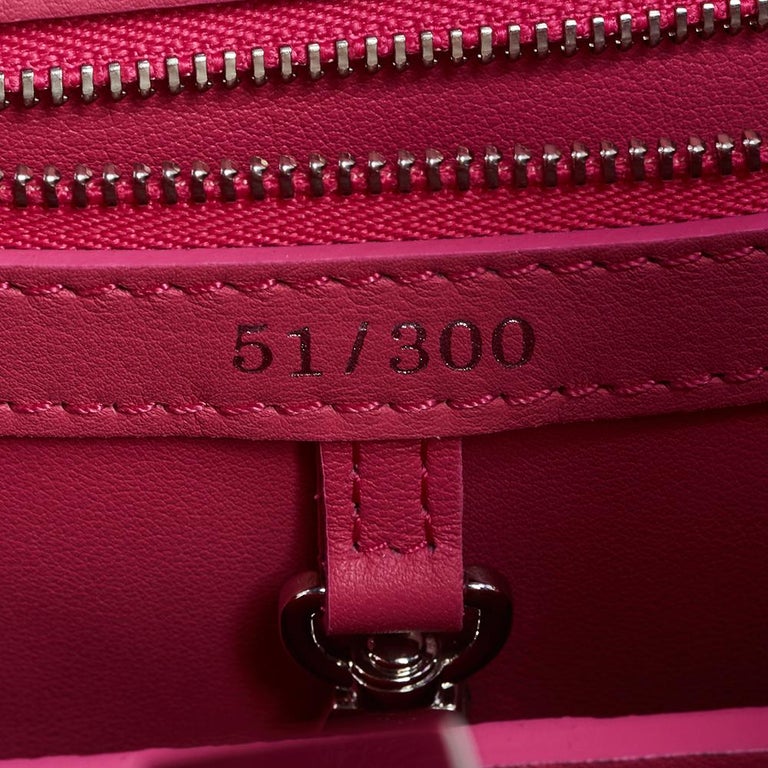 Louis Vuitton Wave Rose Leather Artycapucines PM Bag at 1stDibs