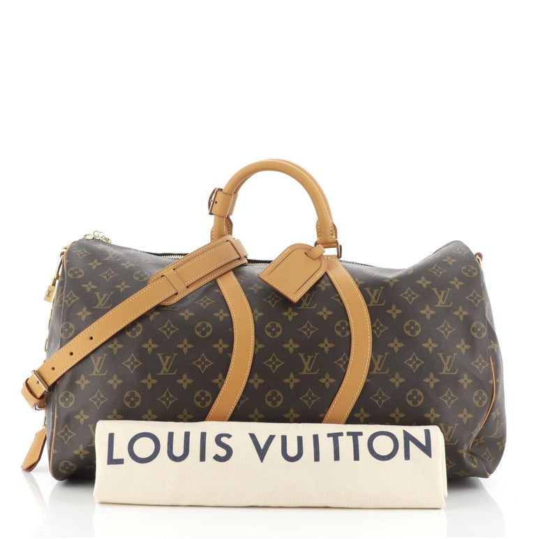 Louis Vuitton Clear Epi PVC Wavy Keepall Bandoulière 50 For Sale at 1stDibs