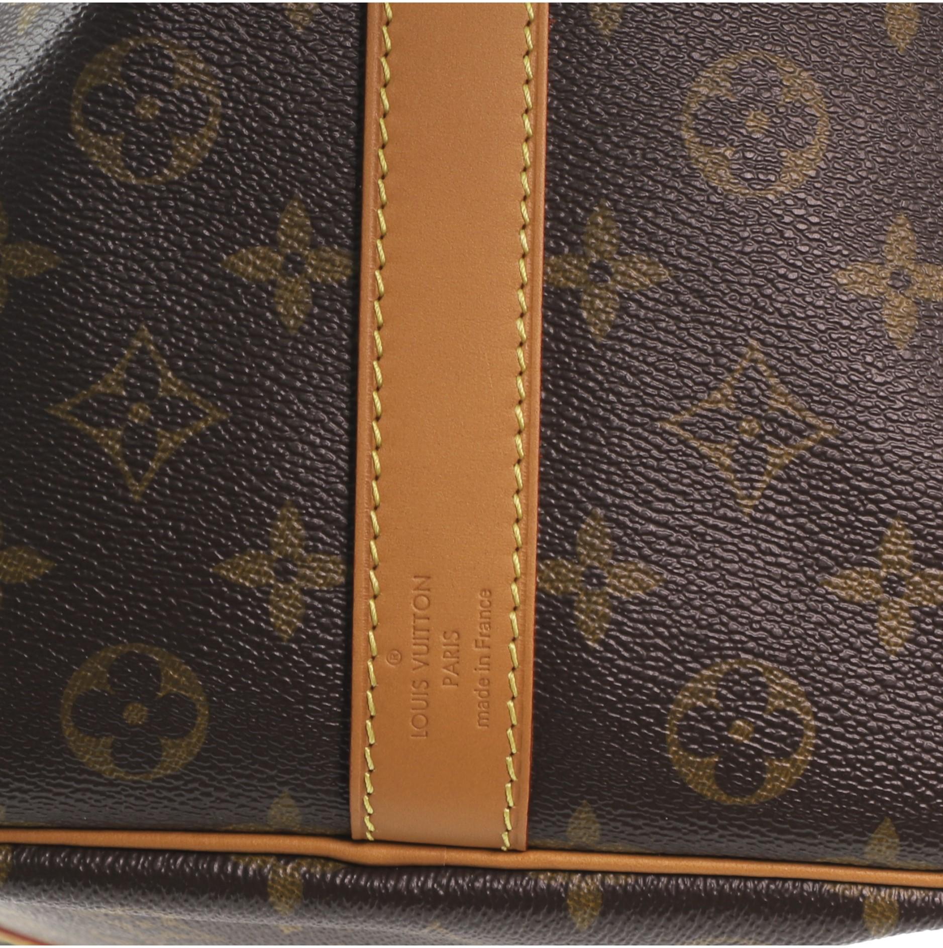 Louis Vuitton Wavy Keepall Bandouliere Bag Monogram 50 In Good Condition In NY, NY