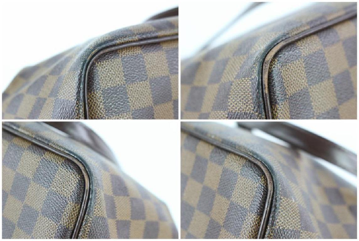 Louis Vuitton Westminster Damier Ebene Gm Zip 8lz0125 Brown Coated Canvas Tote 6