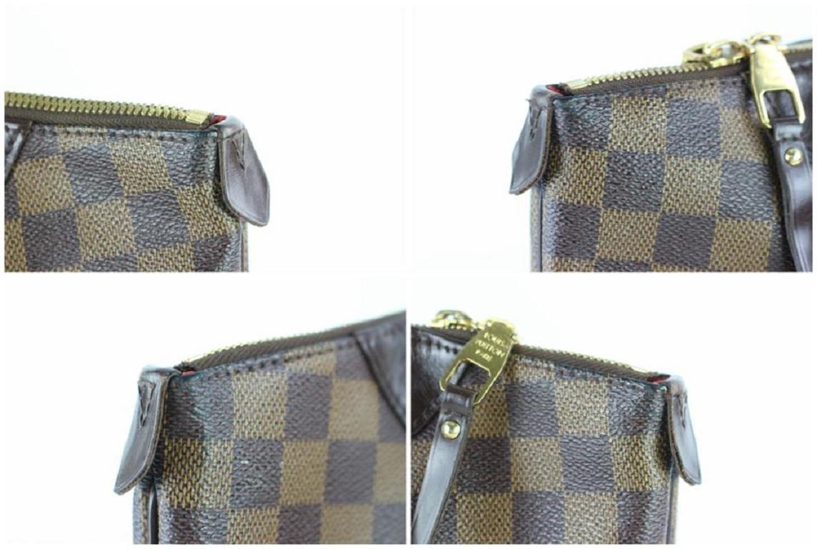 Louis Vuitton Westminster Damier Ebene Gm Zip 8lz0125 Brown Coated Canvas Tote 4