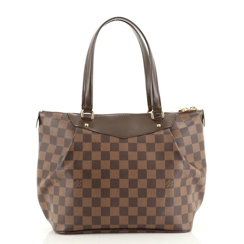 Brown Louis Vuitton Westminster Handbag Damier PM