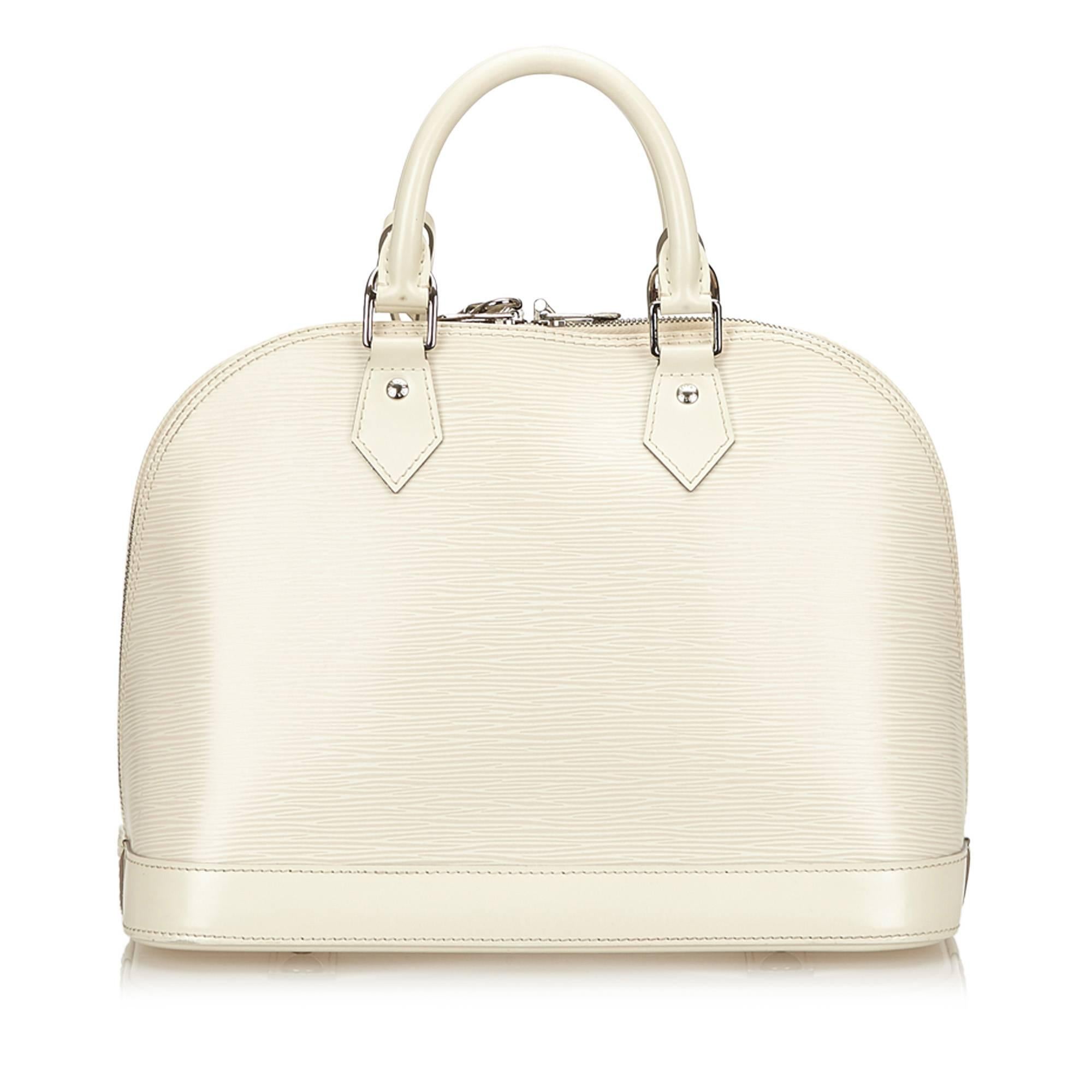 louis vuitton alma white