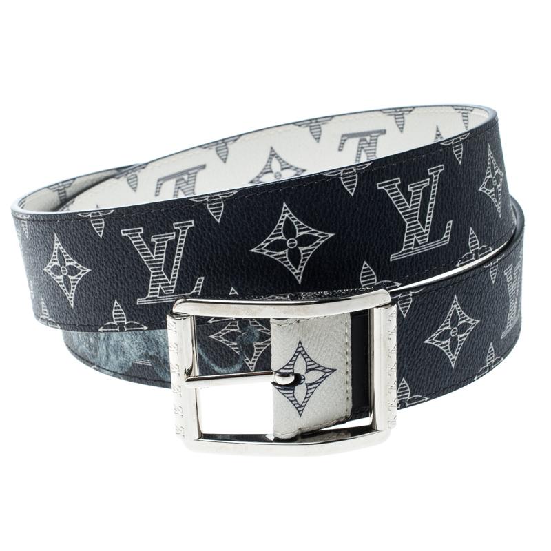 A splendid piece from the collaborative collection of Louis Vuitton and Chapman Brothers, this belt is an astounding creation and a worthy-investment for men who like blending fashion with art. Chapman brothers are known for their wild takes on