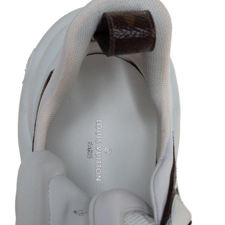 Louis Vuitton grey Suede-Canvas Archlight Slingback Pumps 90