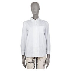 LOUIS VUITTON white cotton Button Up Shirt 40 M