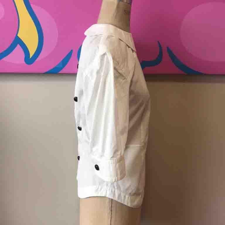 louis vuitton white blouse